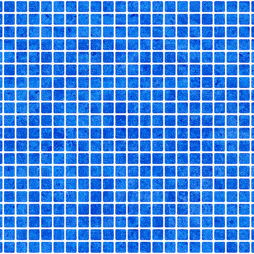 3D Mosaico Azul