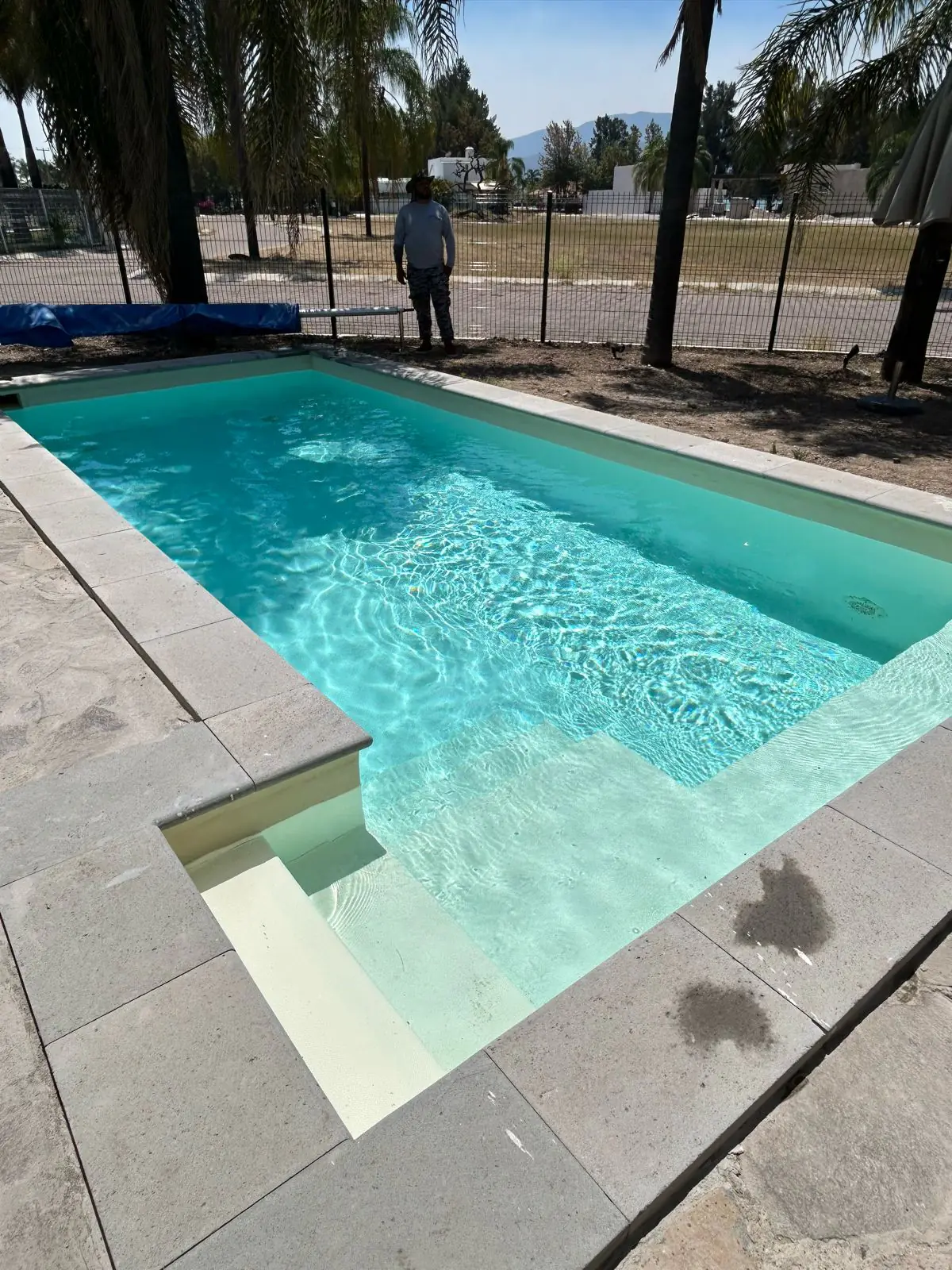 Cajititlán, alberca con sistema RENOLIT por AlbercasVIP, imagen 4