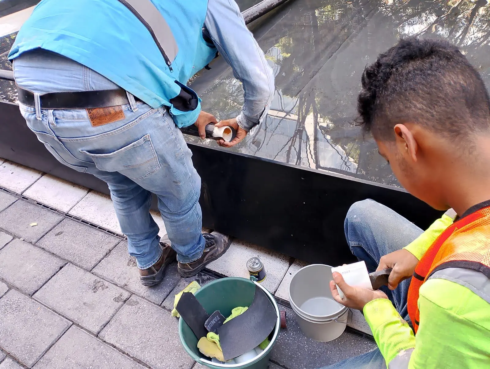 Espejo de Agua, alberca con sistema RENOLIT por AlbercasVIP, imagen 7