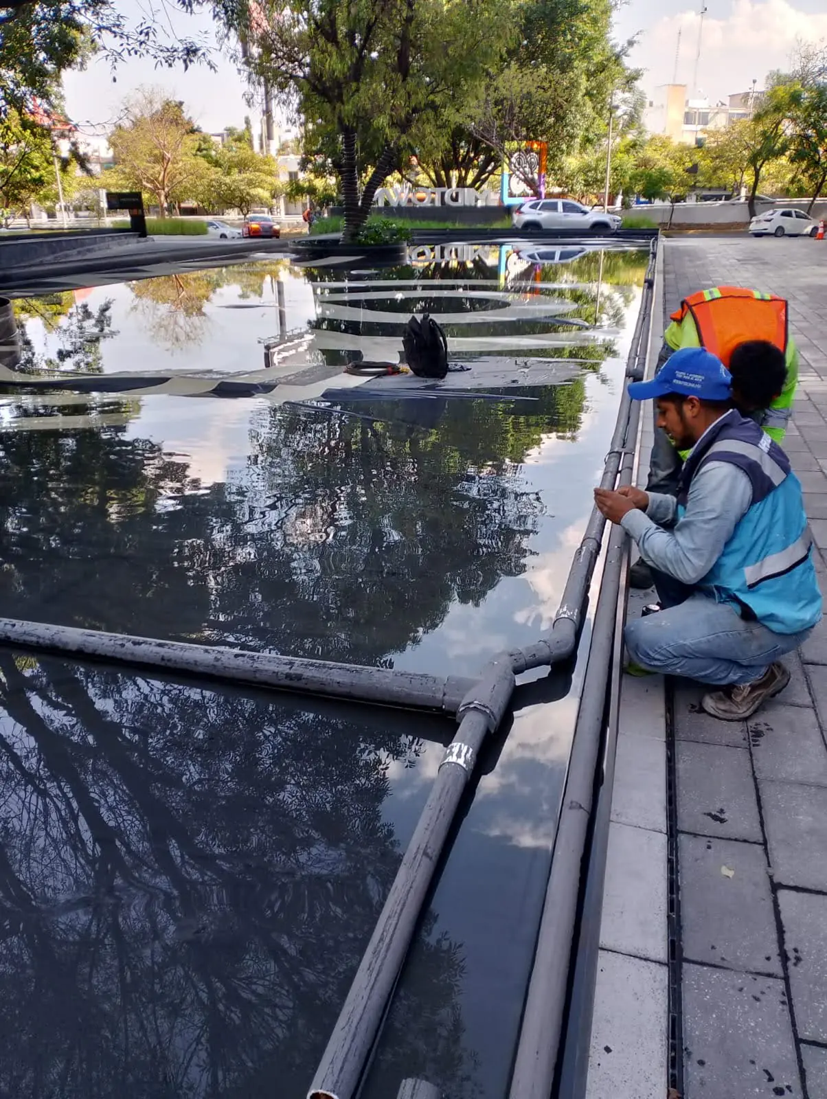 Espejo de Agua, alberca con sistema RENOLIT por AlbercasVIP, imagen 9