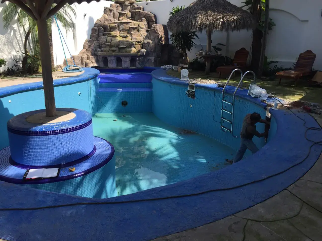 Lo de Marcos en Nayarit, alberca con sistema RENOLIT por AlbercasVIP, imagen 4
