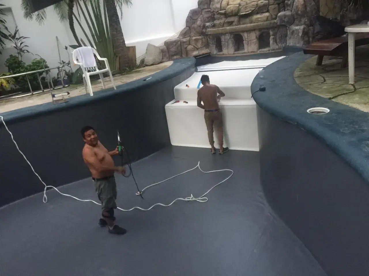 Lo de Marcos en Nayarit, alberca con sistema RENOLIT por AlbercasVIP, imagen 12