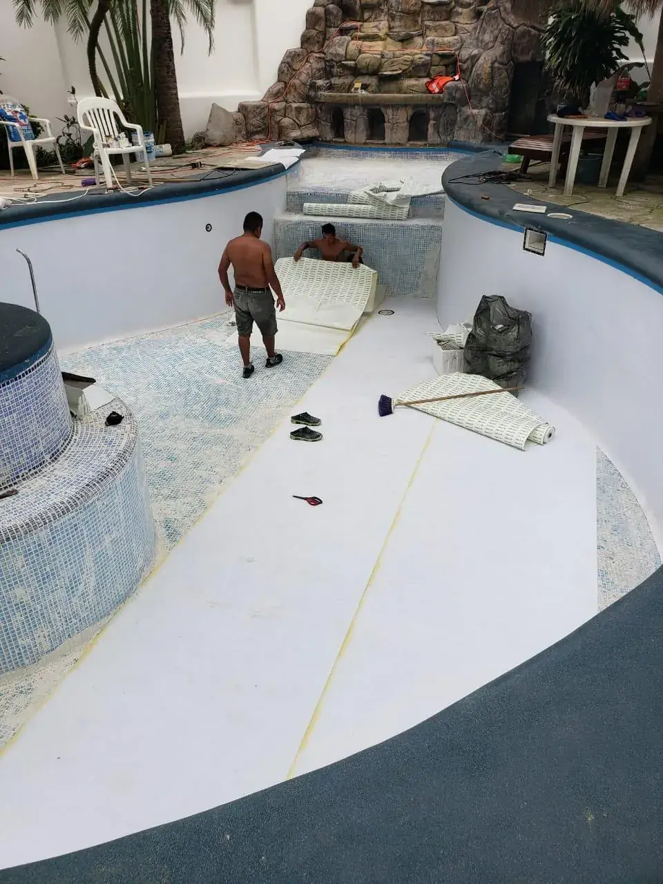 Lo de Marcos en Nayarit, alberca con sistema RENOLIT por AlbercasVIP, imagen 11
